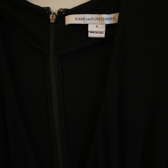 Diane von Furstenberg Black Kyara Romper - Picture 5 of 5